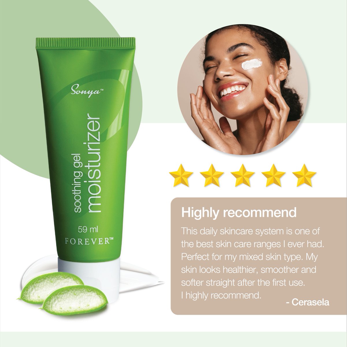 OfficialForever's tweet photo. Our Sonya Daily Skincare Kit received a glowing review! โญ๏ธ๐ฟ
We're over the moon to hear that our products are helping you achieve your skincare goals ๐โจ
#SonyaSkincare #ForeverUK https://t.co/r3fL5kxgYg