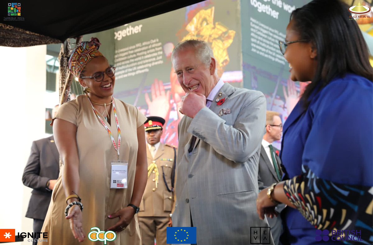 SamplebarK's tweet photo. We are extremely honored to showcase our project to his Majesty the King Charles III
#IgniteCultureEA
#RoyalVisitKenya
#SampleBarKenya https://t.co/QW23KK2Yin