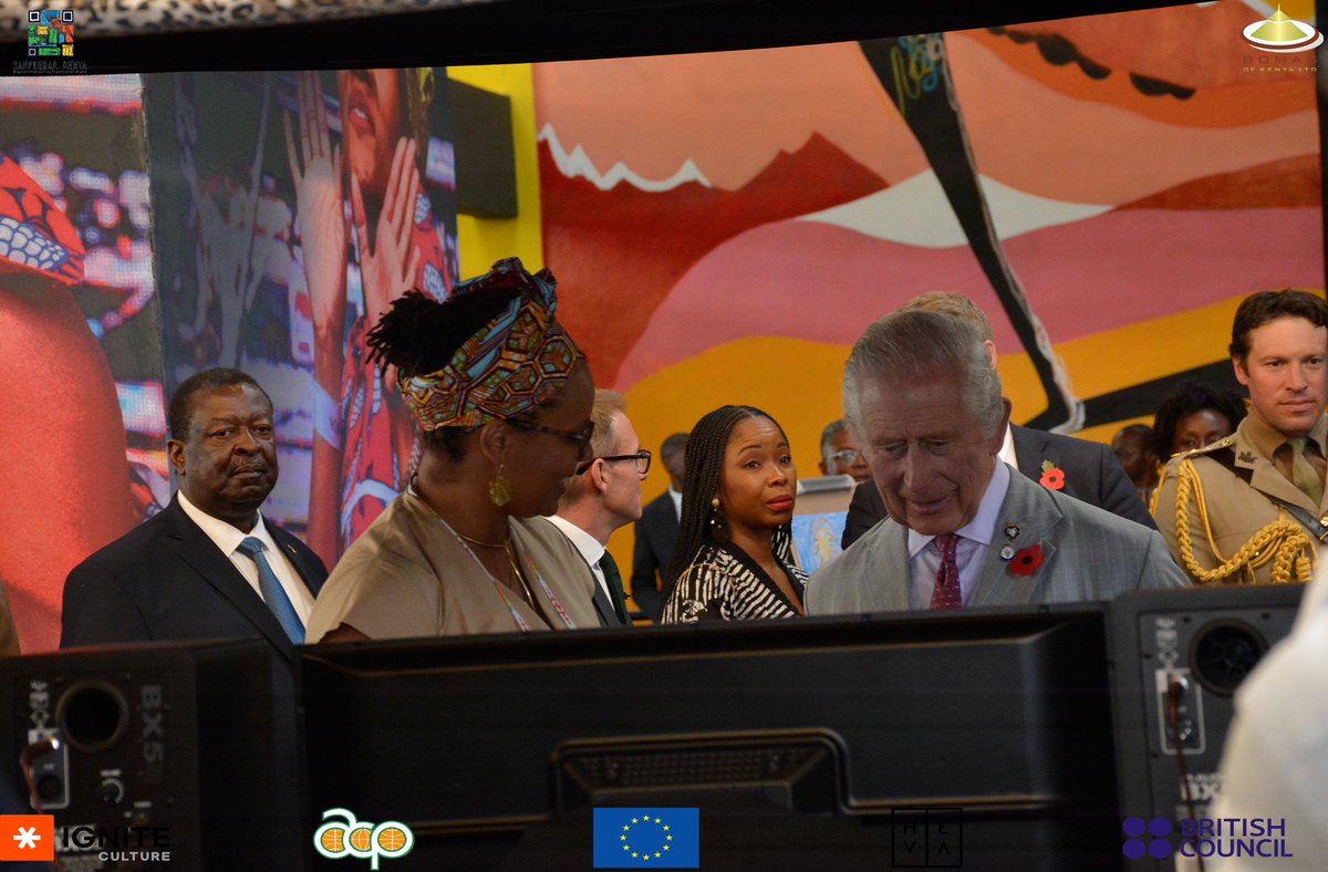 SamplebarK's tweet photo. We are extremely honored to showcase our project to his Majesty the King Charles III
#IgniteCultureEA
#RoyalVisitKenya
#SampleBarKenya https://t.co/QW23KK2Yin