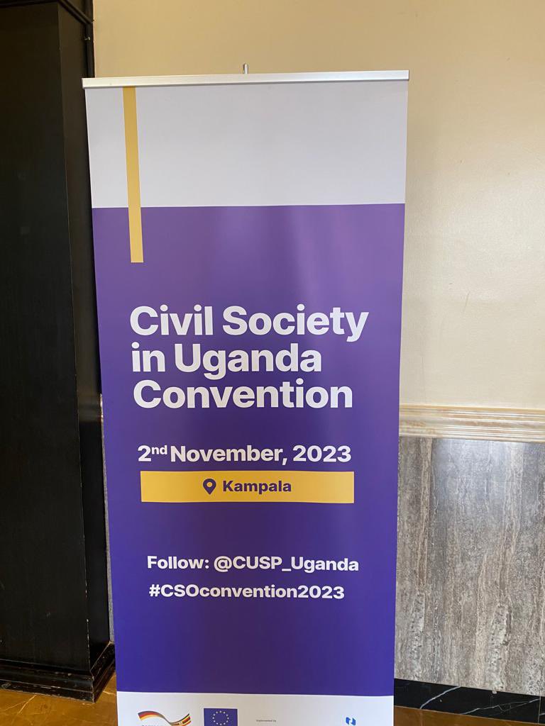 Our Co-Founder @portia_uwera is participating in a national dialogue at the #CSOConvention2023 We are excited to be discussing how to broaden the reach of CSOs initiatives in Uganda and working to address the issues they face in working for the good of Ugandan society