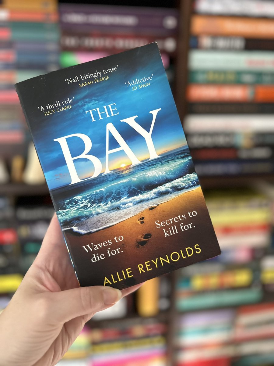 JanetEmson's tweet photo. I promised a giveaway or two for reaching 30,000 followers. The first book up for grabs is The Bay by Allie Reynolds, who kindly signed this copy for me at Harrogate. Follow, retweet and reply with #TheBay to be in with a chance to win. UK only, ends 6pm 3 November 2023. https://t.co/vRIe4TCqt5