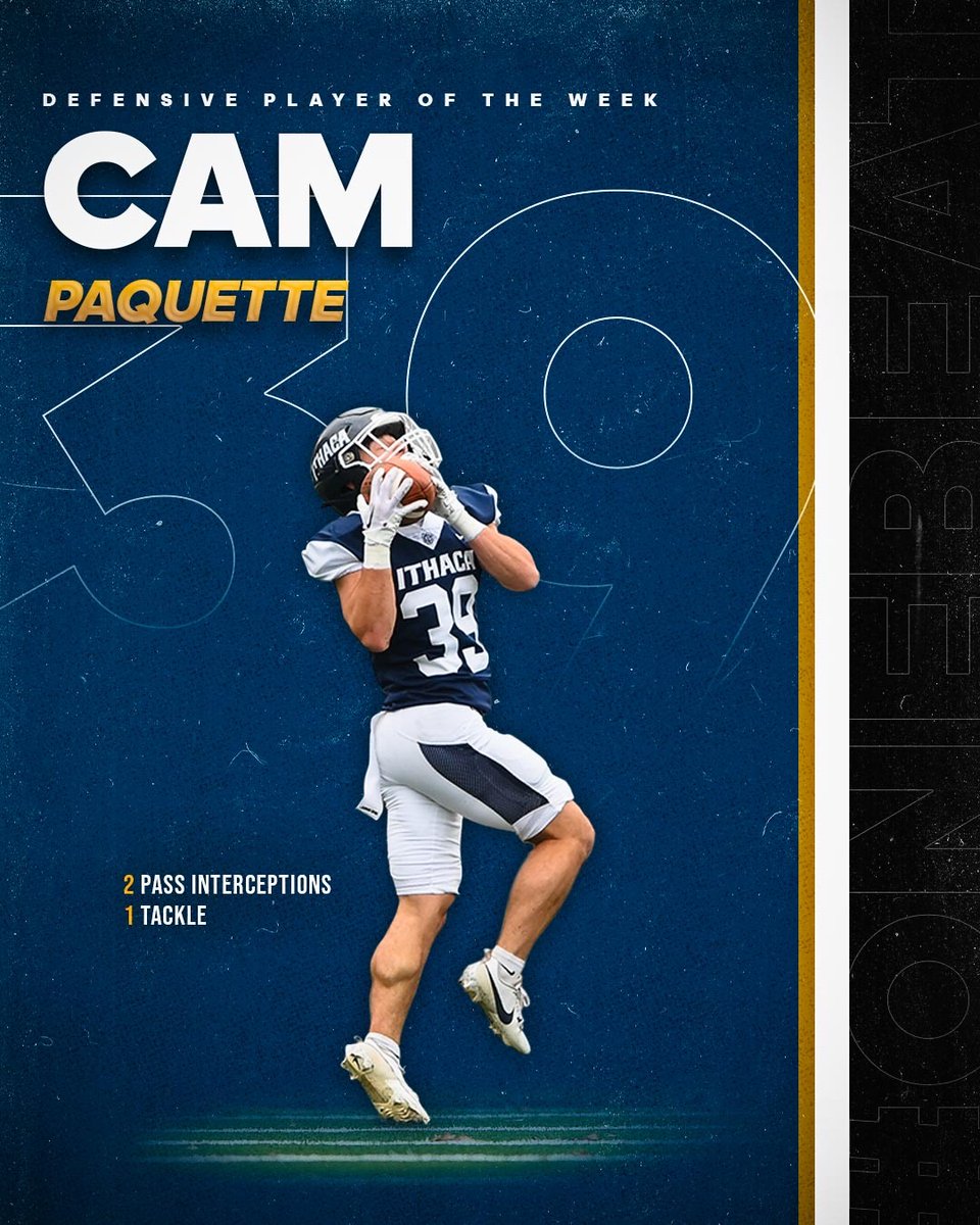 Ithaca Bomber Football tweet media