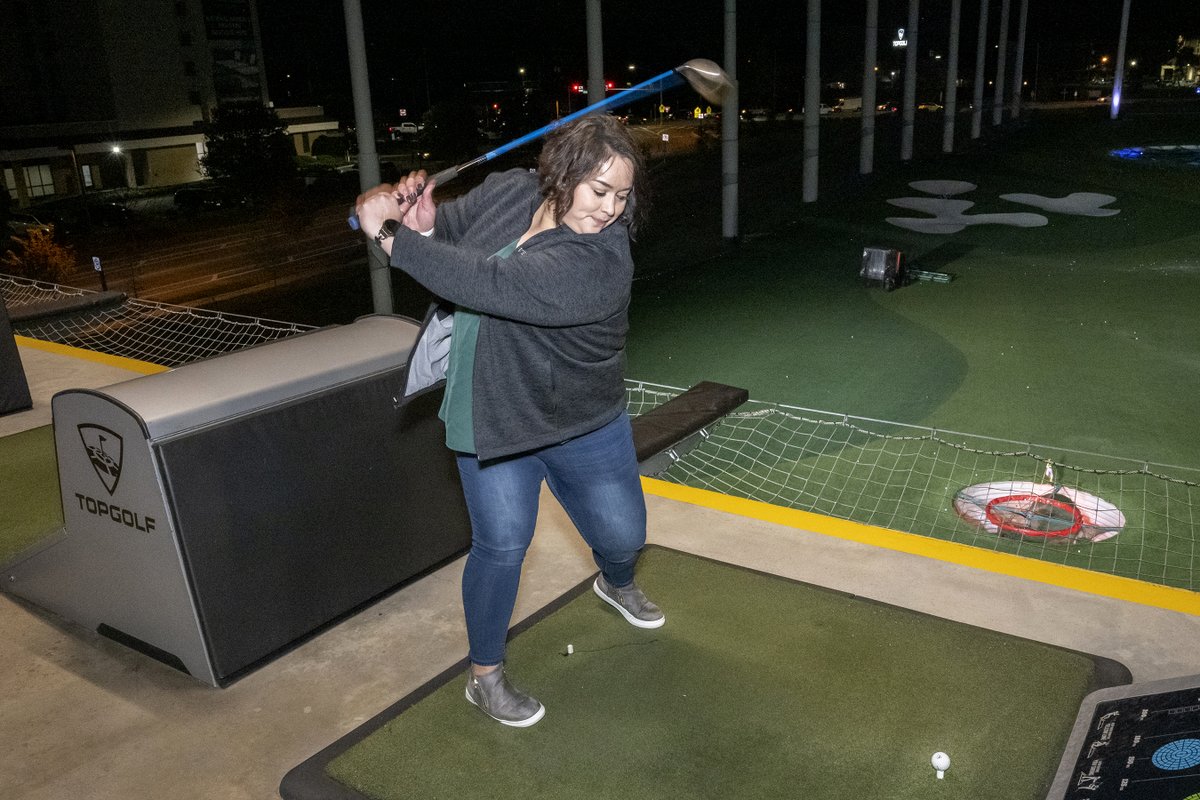 DBIAnational's tweet image. Do you think #DBIACON attendees and staff can #BeatthePro? We’ll find out at our TopGolf ParTee –– starting now! Mention @DBIAnational to show off those drives and claim your bragging rights. Look for your shots in our stories.