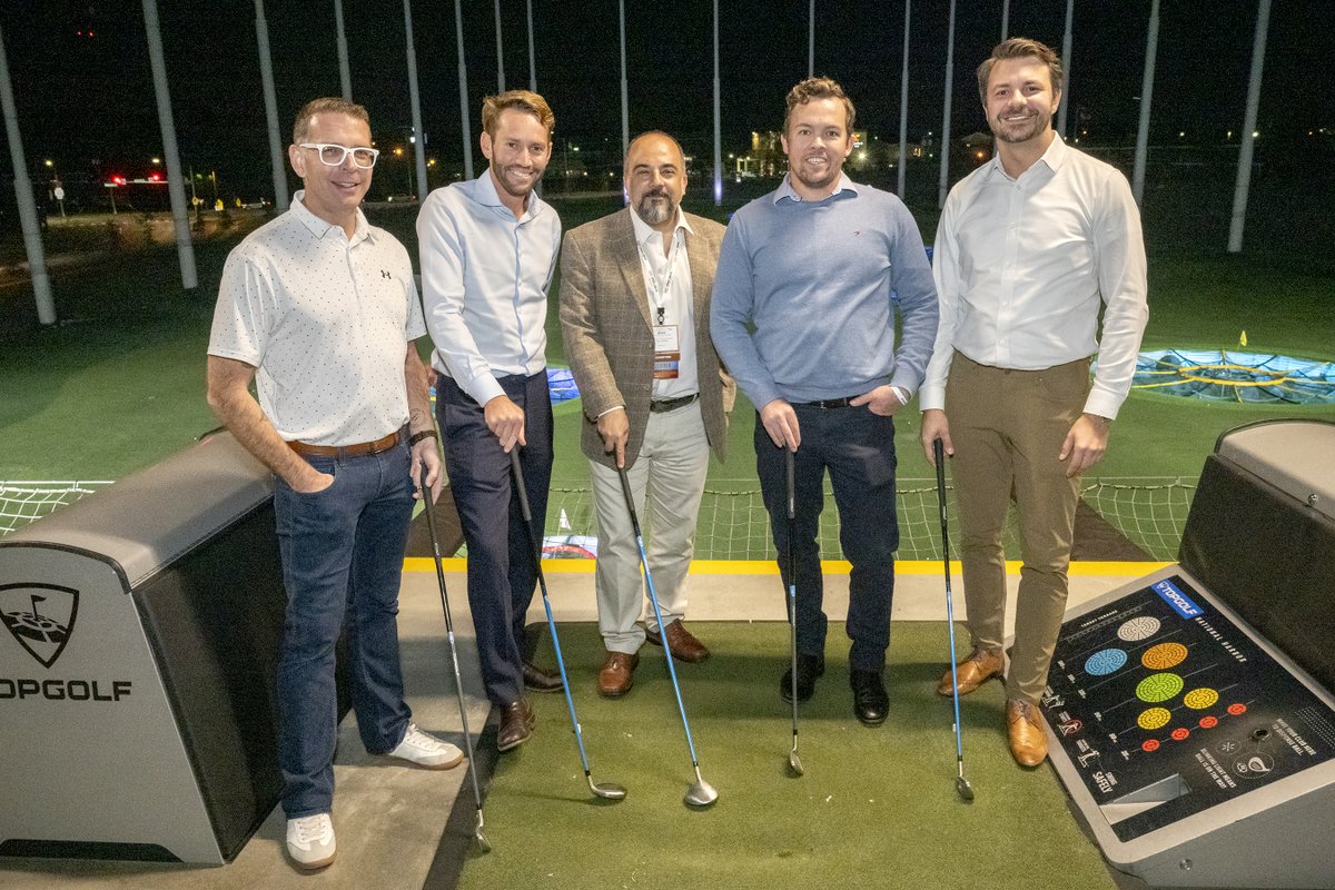 DBIAnational's tweet image. Do you think #DBIACON attendees and staff can #BeatthePro? We’ll find out at our TopGolf ParTee –– starting now! Mention @DBIAnational to show off those drives and claim your bragging rights. Look for your shots in our stories.