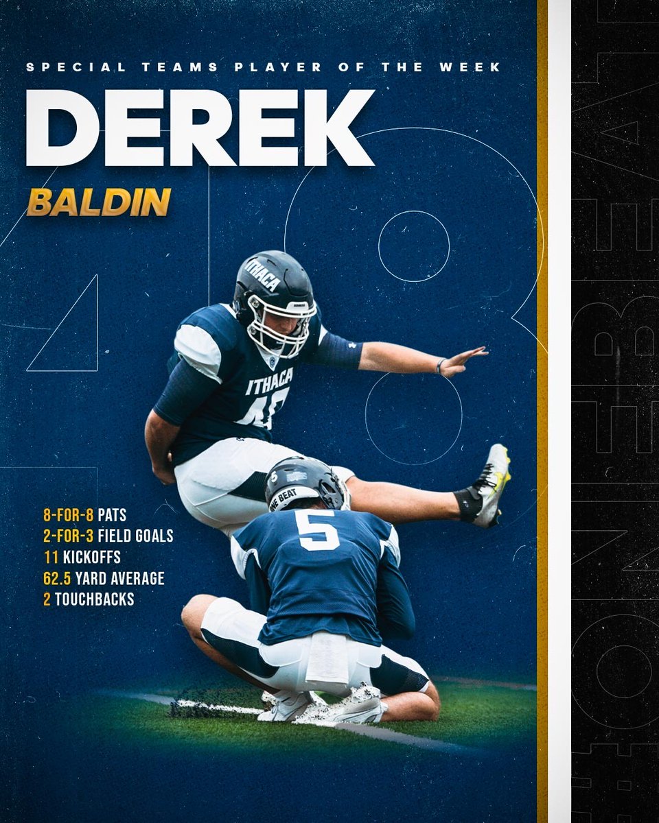 Ithaca Bomber Football tweet media