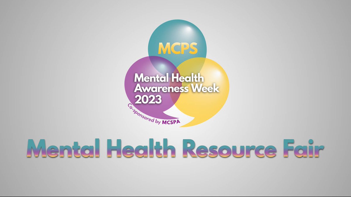 Join the virtual <a href="/MCPS/">MCPS</a> Mental Health Resource Fair tomorrow, Sat., 11/4 at 11:30 a.m. to learn about the many resources available to students and the community. Watch via youtube.com/live/OMk2rHg-S… or Xfinity 34/1071 HD, Fios 36 &amp; RCN 89/1058 HD.