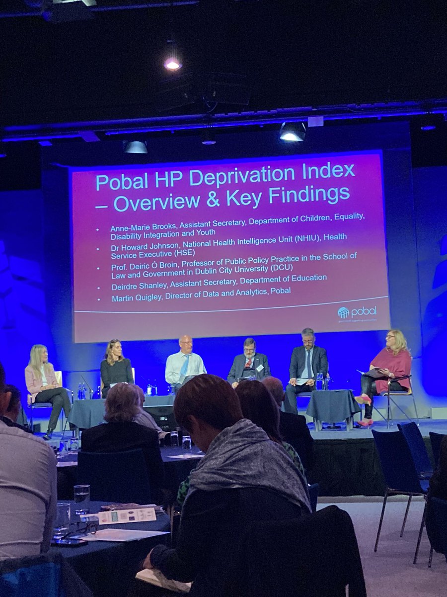 IDPInishowenDev's tweet photo. Deirdre Shanley, Assistant Secretary, Department of Education says the Department is committed to using the HP Deprivation Index data for example “…it is informing DEIS investment..” #PobalMaps @pobal https://t.co/wORPtTuLEO