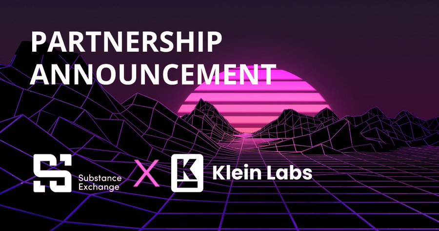 ARB_Universe's tweet photo. ๐ค @SubstanceX_ partners with @Kleinlabsxyz
๐ค #KleinLabs is a pioneering community-oriented #Web3 accelerator and research-driven venture capital firm
๐ฝ VISIT
https://t.co/aAbCCoUCvg
#ARB_Universe https://t.co/wc88Bixa4S