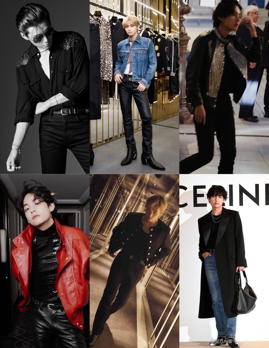 taeteluv_'s tweet photo. Kim taehyung for Celine is always serving https://t.co/BByZ9TLEuC