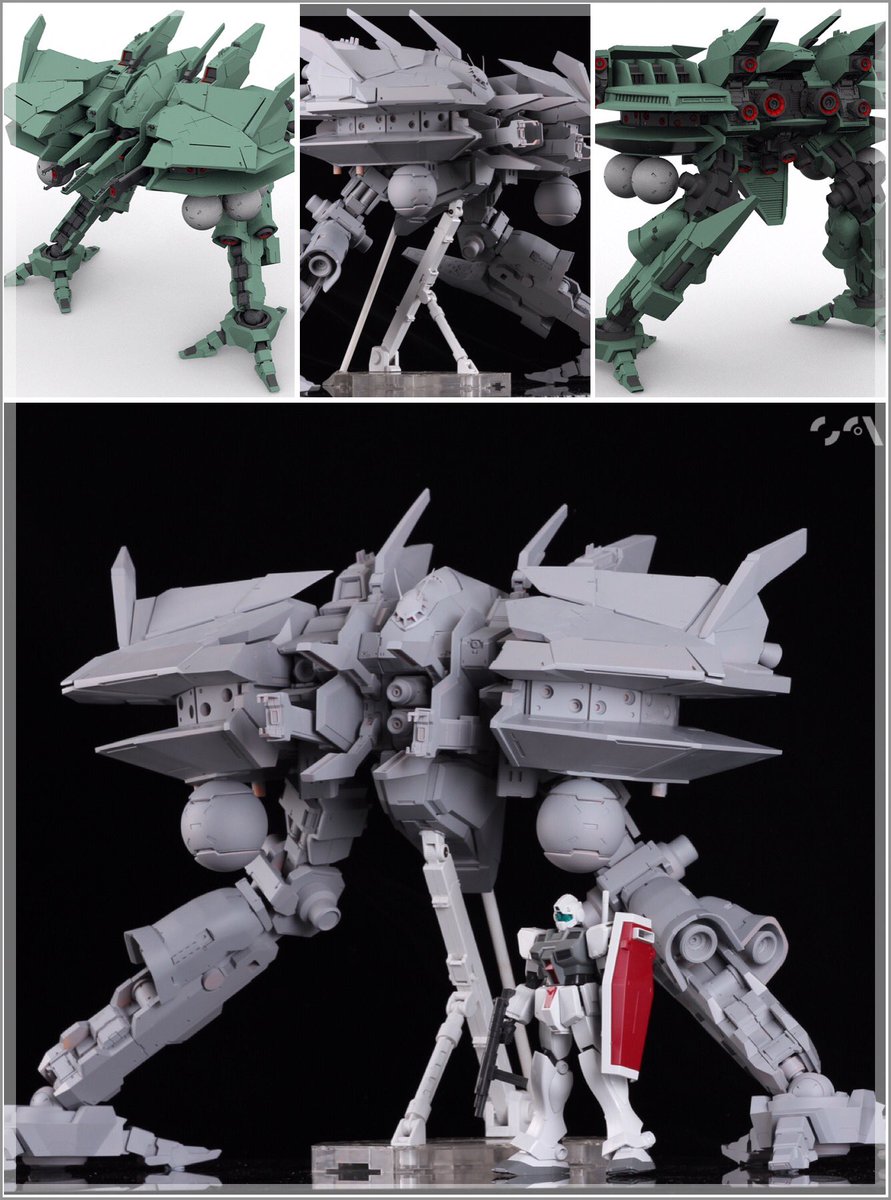 STICKLER_STUDIO's 1/144 AMA-01S Byg-Zamuru Full Resin Kit: update