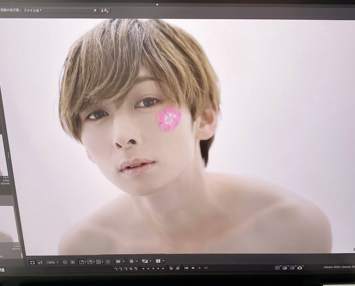 田中涼星 2024年カレンダー発売記念イベント 撮影テーマは「花と涼星