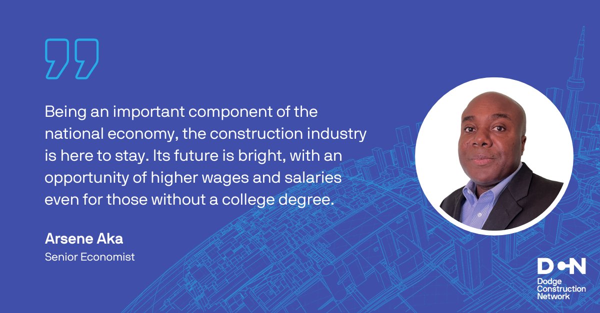 ElizabethJHess's tweet photo. Meet my colleague Senior Economist, Arsene Aka! After spending most of his career in the academic and public sectors, he has brought his economic insights and thought leadership to the construction industry. https://t.co/vnGTrAj2EF