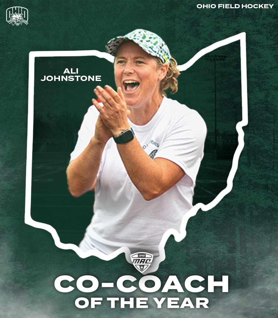 OhioFieldHockey's tweet photo. Co-Coach of the Year!
READ MORE: https://t.co/OgaIR8tWD3
#OUohyeah | @alij482 https://t.co/cvB4PASfpR