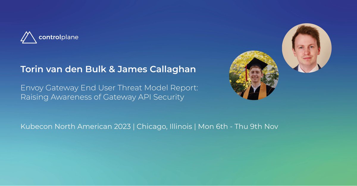 controlplaneio's tweet image. 📣 Drop-in to EnvoyCon today for an interactive threat model of Envoy Gateway with #ControlPlane.

🕵️‍♂️ Experience live demos and detailed attack trees covering end user deployment of Envoy Gateway on K8s to bolster your knowledge of Gateway API security considerations.🛡️