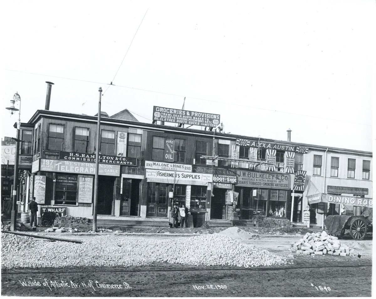 Yesterday's #mysteryphoto shows Atlantic Ave at Commerce Street in November of 1900. Thanks for playing, folks! <a href="/universalhub/">Adam Gaffin</a>