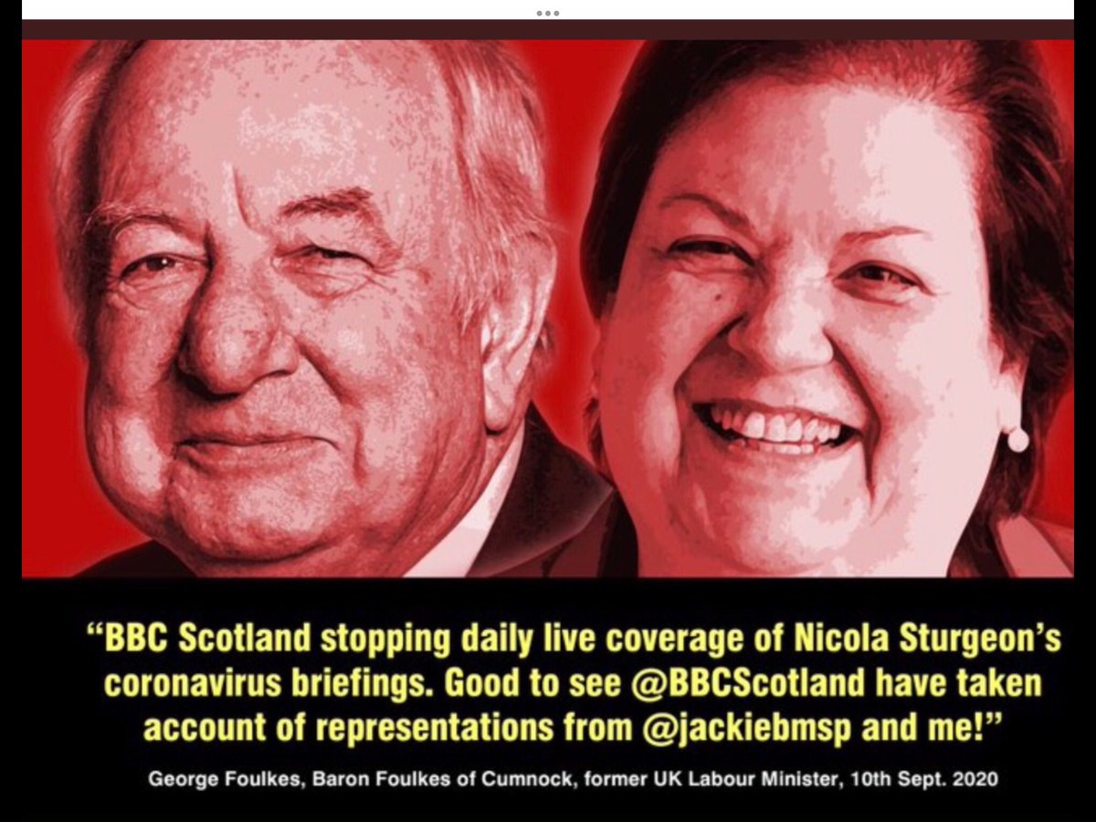 Sheilam19534814's tweet photo. @paul_alastair @msm_monitor NEVER FORGET
NEVER FORGIVE
In middle of a most horrendous Global Pandemic
Baillie actively campaigned to have Daily Broadcast BLOCKED to viewers
@NicolaSturgeon
@jasonleitch
@DrGregorSmith
#JeaneFreeman
Stood up day by day
Reassuring🏴
Patiently answering MSM interrogation https://t.co/59vSdGLvm4