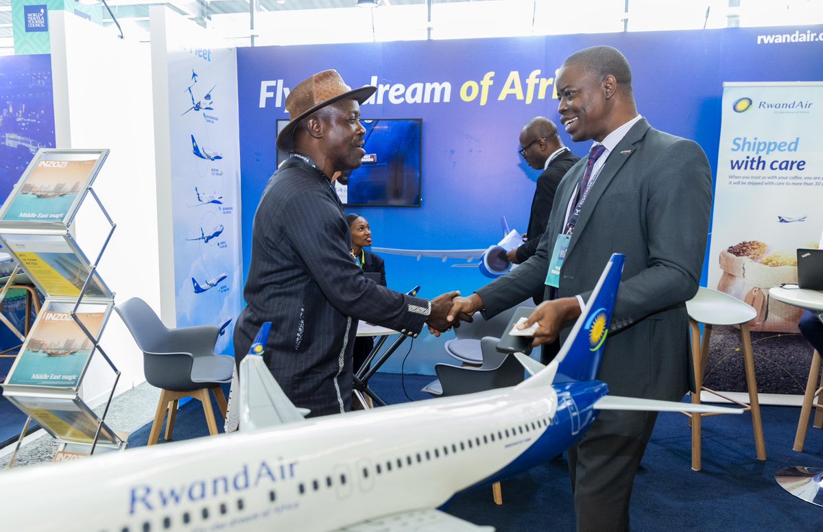 We’re thrilled to be at the 23rd <a href="/WTTC/">WTTC</a> Global Summit in Kigali — If you are at the Kigali Convention Centre, pass by our booth and discover how we’re bridging continents and connecting Africa to the World.

#FlyTheDreamOfAfrica #FlySafeWithUs #GSRwanda