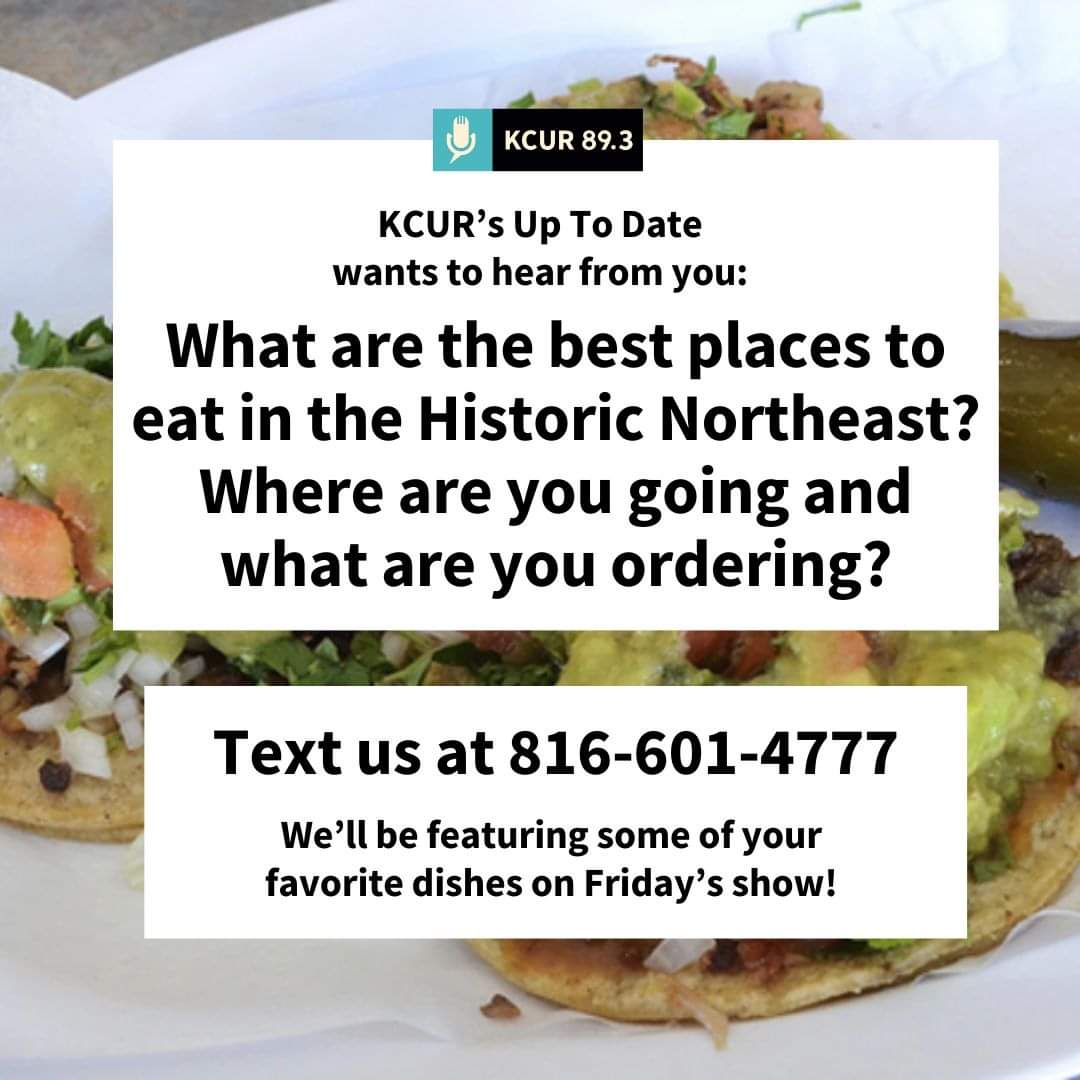 IndianMoundNA's tweet photo. @kcur "We want to hear from YOU: what's your favorite dish to eat in the Historic Northeast?
On Friday morning's Up To Date we're talking all things food in this neighborhood with our food critics panel! Let us know what you think we should include.
Text  (816) 601-4777." https://t.co/4FwKxPuXth