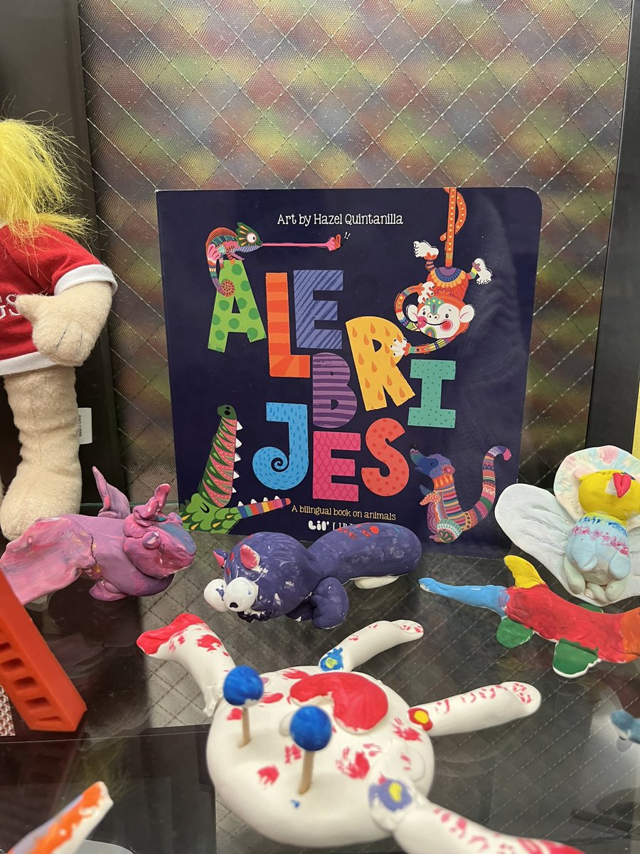 c_jackson78's tweet photo. During October 4th &amp; 5th learned the history and read two books on Alebrijes. We then sculpted and painted our own. @VoigtLibrary @VoigtAIA_RRISD https://t.co/k3qrlU1cnm