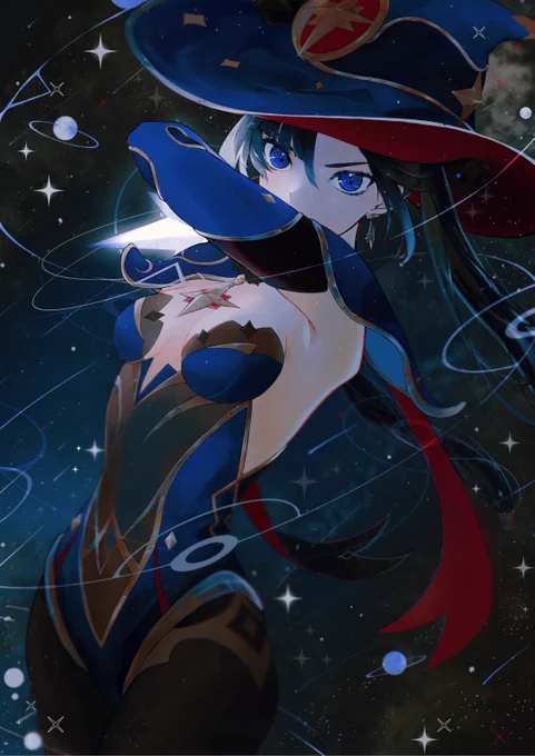戦う女の子はかっこいい!(再掲)  #mona #原神