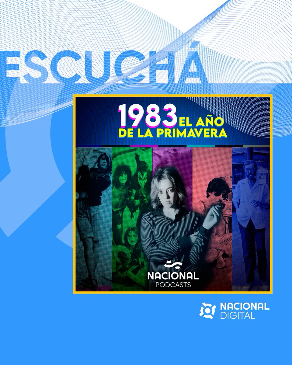🔊 Esta semana en #NacionalDigital 

Te invitamos a escuchar "1983 EL AÑO DE LA PRIMAVERA" - El Partenón de Libros de Marta Minujín

No te pierdas este y muchos más contenidos en 👇
nacionaldigital.com.ar