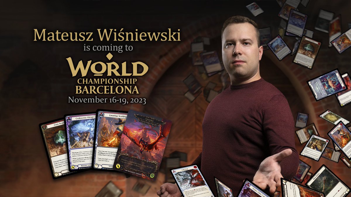 Bring your #fabtcg cards and meet me at during the Worlds Championship in Barcelona where I will have new playmats, prints and more! #barcelonaevents #tcg #artistsoninstagram #digitalartist #noai