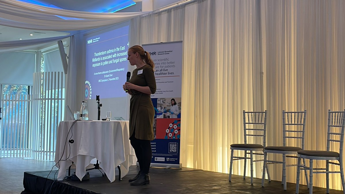 CERS Research (@cersresearch) on Twitter photo #ChrisBrightling highlighting the work so far in #NIHRLeicesterBRC Respiratory theme 🫁 Showcasing the great work of <a href="/PHOSP_COVID/">PHOSP-COVID study</a> among others. With 2 presentations from #ECR in the theme 1.Hamishmcauley on Covid recovery and adiposity 💪 2.<a href="/sarah_diver/">Sarah Diver</a> on thunderstorm asthma ⛈️ #ChrisBrightling highlighting the work so far in #NIHRLeicesterBRC Respiratory theme 🫁 Showcasing the great work of <a href="/PHOSP_COVID/">PHOSP-COVID study</a> among others. With 2 presentations from #ECR in the theme 1.Hamishmcauley on Covid recovery and adiposity 💪 2.<a href="/sarah_diver/">Sarah Diver</a> on thunderstorm asthma ⛈️