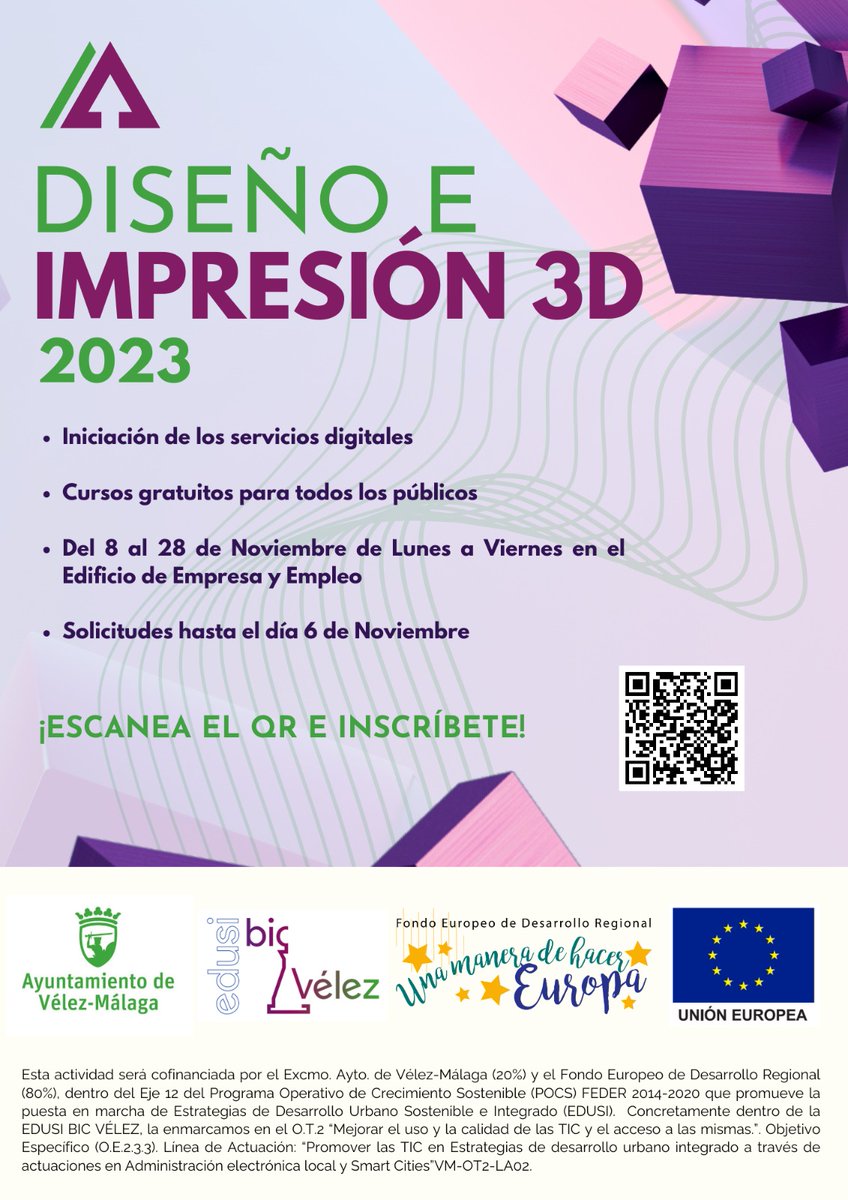 ✅𝐕𝐞́𝐥𝐞𝐳-𝐌𝐚́𝐥𝐚𝐠𝐚 𝐢𝐧𝐟𝐨𝐫𝐦𝐚 𝐚𝐜𝐞𝐫𝐜𝐚 𝐝𝐞 𝐧𝐮𝐞𝐯𝐨𝐬 𝐜𝐮𝐫𝐬𝐨𝐬 𝐝𝐞 𝐟𝐨𝐫𝐦𝐚𝐜𝐢𝐨́𝐧 𝐝𝐢𝐠𝐢𝐭𝐚𝐥 𝐩𝐚𝐫𝐚 𝐭𝐨𝐝𝐨𝐬 𝐥𝐨𝐬 𝐩𝐮́𝐛𝐥𝐢𝐜𝐨𝐬.

Noticia completa y formulario de inscripción en el siguiente enlace:
velezmalaga.es/index.php?mod=…