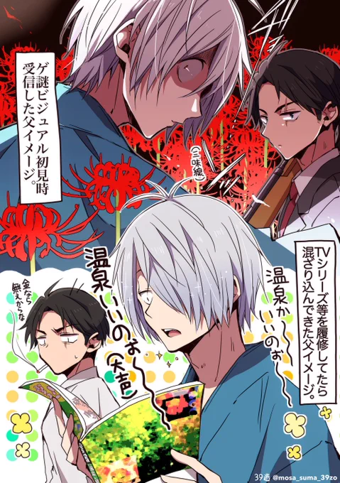 ゲ謎👁️父の個人的イメージ変遷