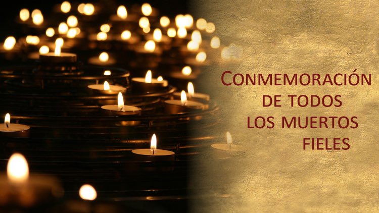 Hoy es un día de recuerdo, en el que todos debemos honrar la memoria de nuestros familiares que ya han cruzado el umbral de la vida y han desaparecido físicamente. 

Hemos de saber que a pesar de esta desaparición, permanecen a nuestro lado. 

¡Por los que nos han dejado, tengan