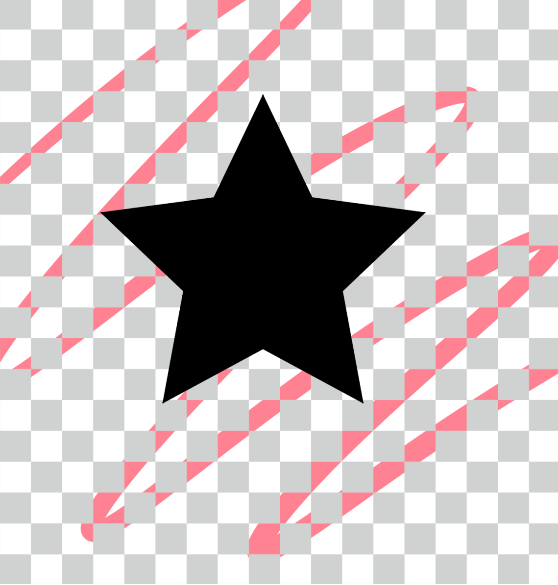 star (symbol) no humans solo checkered background grey background general  illustration images