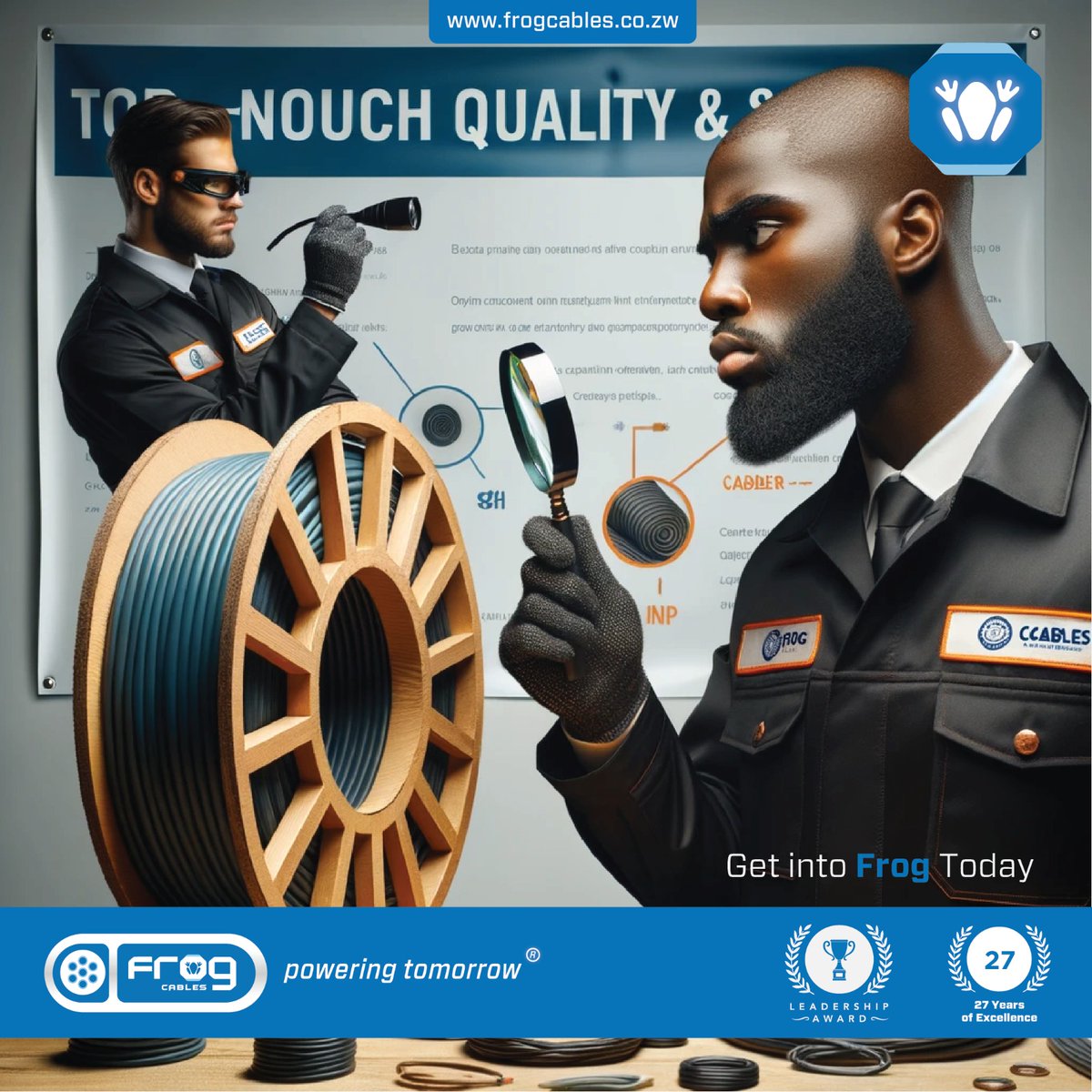 FrogCables's tweet image. When quality matters, trust Frog Cables. 📊 Our cables are not only approved but tested and trusted by industry experts. 🔌 Your connection to reliable power starts here. 🐸⚡ #QualityCables #TestedandTrusted #FrogCables