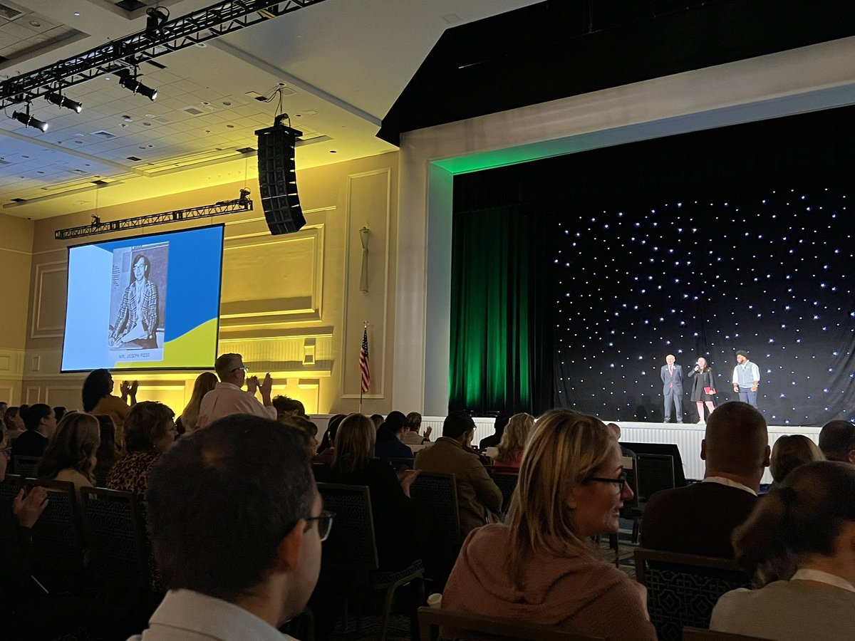 DrKenPiascik's tweet image. So proud of my friend and mentor, @ProfJPizzo who was just honored, with a standing ovation, at @AMLE 50 conference in National Harbor. Congrats dude!!! @BlackRiverMS @WeAreChesterNJ @anniecp