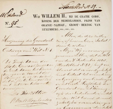 Deze week is het precies 175 jaar geleden dat de Grondwet van 1848 werd afgekondigd. Montesquieu Instituut en het ministerie van BZK organiseerden vandaag een symposium ter ere van 175 jaar ‘Grondwet van Thorbecke’. Thom de Graaf hield het openingswoord.👇
raadvanstate.nl/publicaties/to…