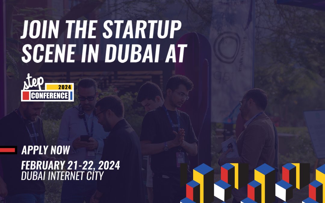 stepconference's tweet photo. 🙋‍♀️ Hey startups, still haven't applied to #Step2024?

Learn, connect, and grow with the brightest minds in tech at the leading startup festival for emerging markets this February 21-22 👉 https://t.co/0oK9tZzdda

#DXB #MENA #startups #techevents https://t.co/36Li4fEFGa