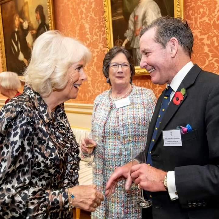 chaseafricaphe's tweet photo. Robin Witt, Rory MacDiarmid, and Alice Owen were delighted to represent CHASE Africa at the Kenya Reception hosted by the King and Queen at Buckingham Palace for members of the UK-Kenyan community on 24th October. We attended with Yvonne Abba-Opoku from the @theprincesfund. https://t.co/S5PGMBd3P0