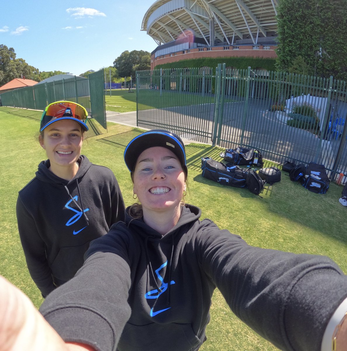 Game day tomorrow 💙🖤 @StrikersWBBL @LauraWolvaardt #WBBL09