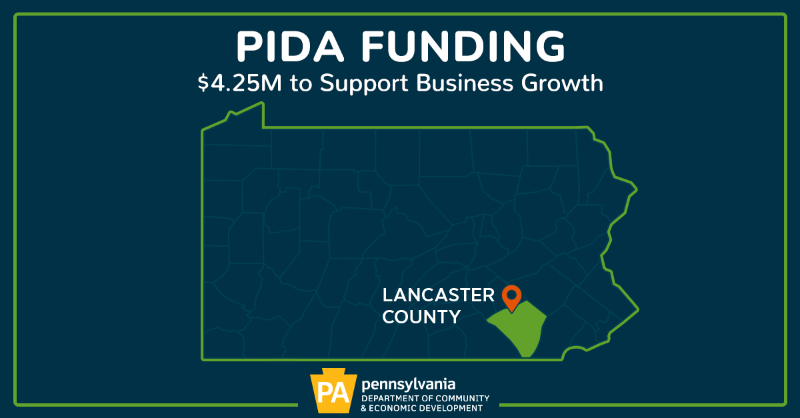 PADCEDnews's tweet photo. #Pennsylvania businesses are expanding! 🙌 

Two new low-interest loans were just approved to support the growth of two industrial parks in Lancaster County. Read more on the $4.25M investment. ⬇️