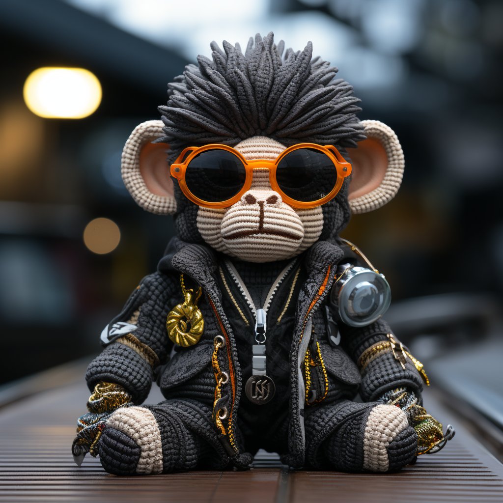 luo_ss73267's tweet photo. Punk monkey#2
The monkey wearing high-tech glasses perfectly combines cyberpunk style with high-tech elements, showing the unruly, rebellious, free spirit and the infinite possibilities of the future world.
#NFT #monkey #glasses #punkmonkey #cyberpunk #hightechnology
🥰📷
https://t.co/BOlfGmkyBH