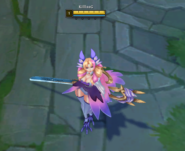 Harpy Gwen, a custom skin i made for @leagueoflegends @riotgames. , en