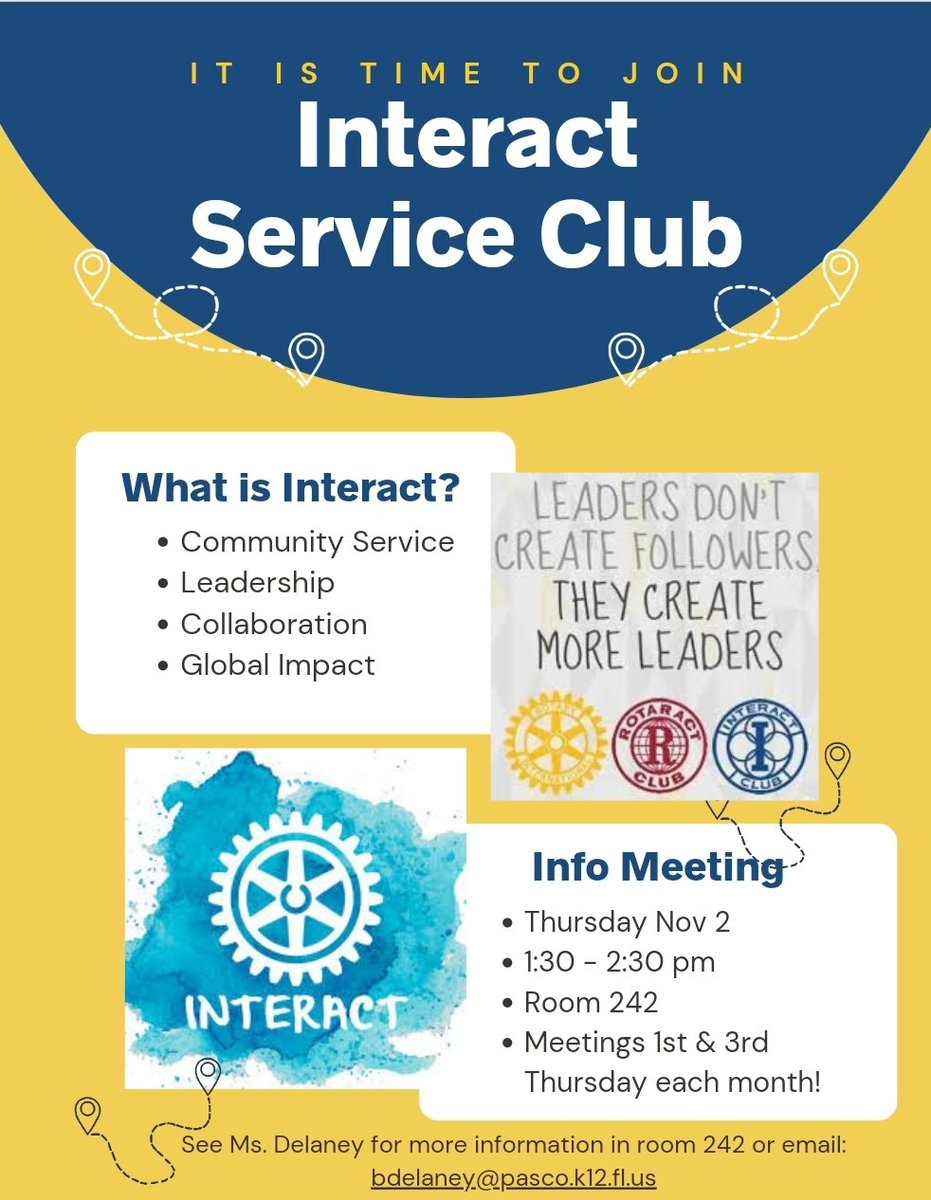 Meeting today in Room 256 for information! *location change*
<a href="/gulfhighschool/">Gulf High School</a>