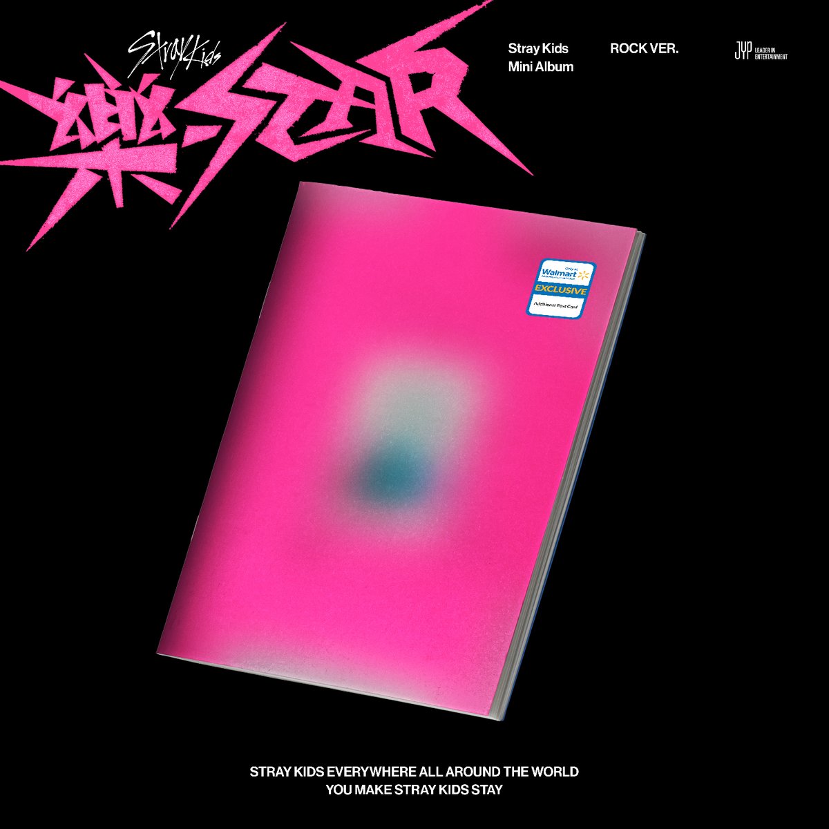 Stray_Kids's tweet photo. Stray Kids "樂-STAR" PRE-ORDER

Walmart exclusive versions include a special postcard🩷
Get your copy now! 

⋆ ROCK VER.: https://t.co/BJgHqSbndm
⋆ ROLL VER.: https://t.co/TKTdgPPmqM
⋆ LIMITED STAR VER.: https://t.co/TY6O1jQZzb
⋆ POSTCARD VER.: https://t.co/uKyd7w2rM1

#StrayKids #스트레이키즈
#樂_STAR #ROCK_STAR
#락 #樂 #LALALALA
#StrayKidsComeback
#YouMakeStrayKidsStay