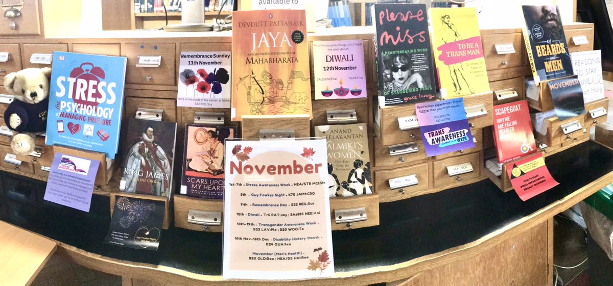 So many fun and important events in November we couldn’t pick one! 
#StressAwarenessWeek #GuyFawkes #Remembrance #Diwali #TransAwareness #DisabilityHistory #Movember