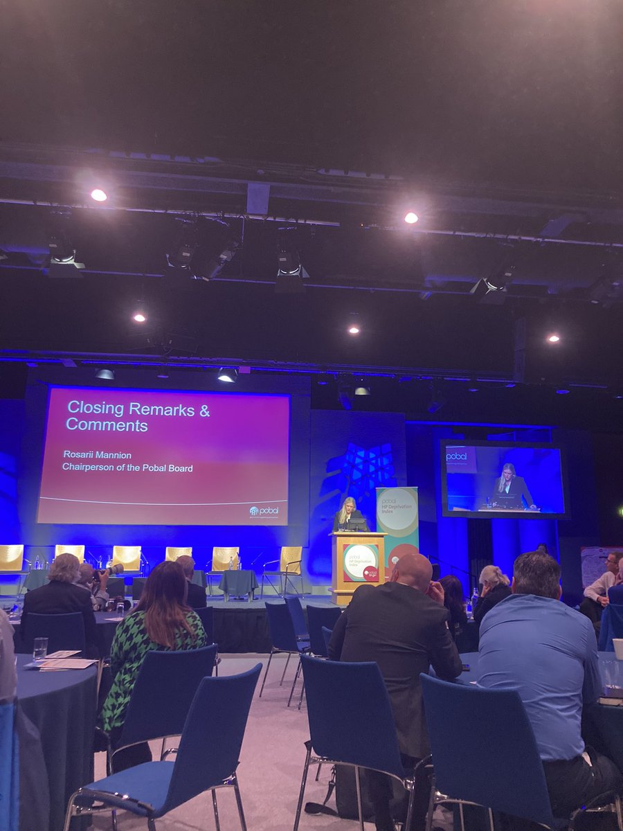 IDPInishowenDev's tweet photo. Rosario Mannion, Chairperson of the @pobal Board #PobalMaps “This really is about allowing the targeting of investments for greatest impact”. A great morning. Lots of food for thought. 💡 🗺️💫 https://t.co/JK3LM6iYhB