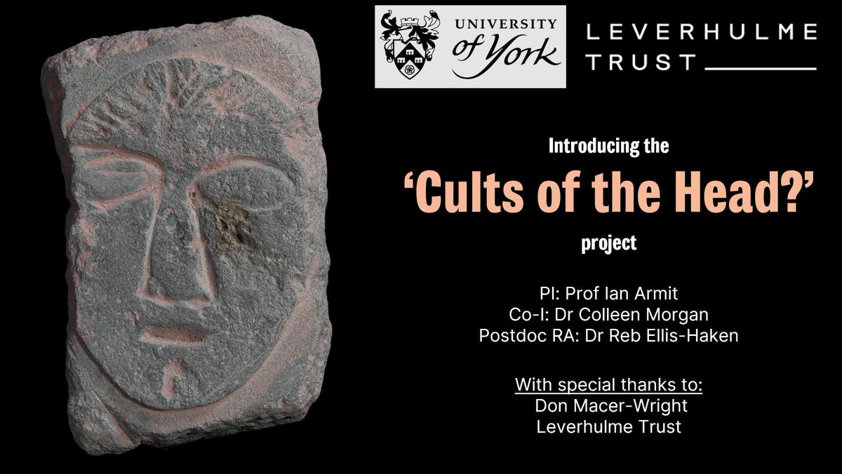 Tomorrow <a href="/MattockInHand/">Dr Reb Ellis-Haken</a> will be introducing the "Cults of the Head?" project at the Later Prehistoric Finds Group (<a href="/LtrPrehistFinds/">Later Prehistoric Finds Group</a>) 2023 conference 'Leading the Way: Up and Coming working Later Prehistoric Finds'.