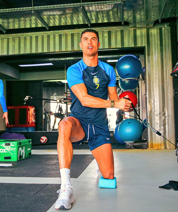  Cristiano Ronaldo's Training Session: The Boss Demonstrates Impressive Skills 1