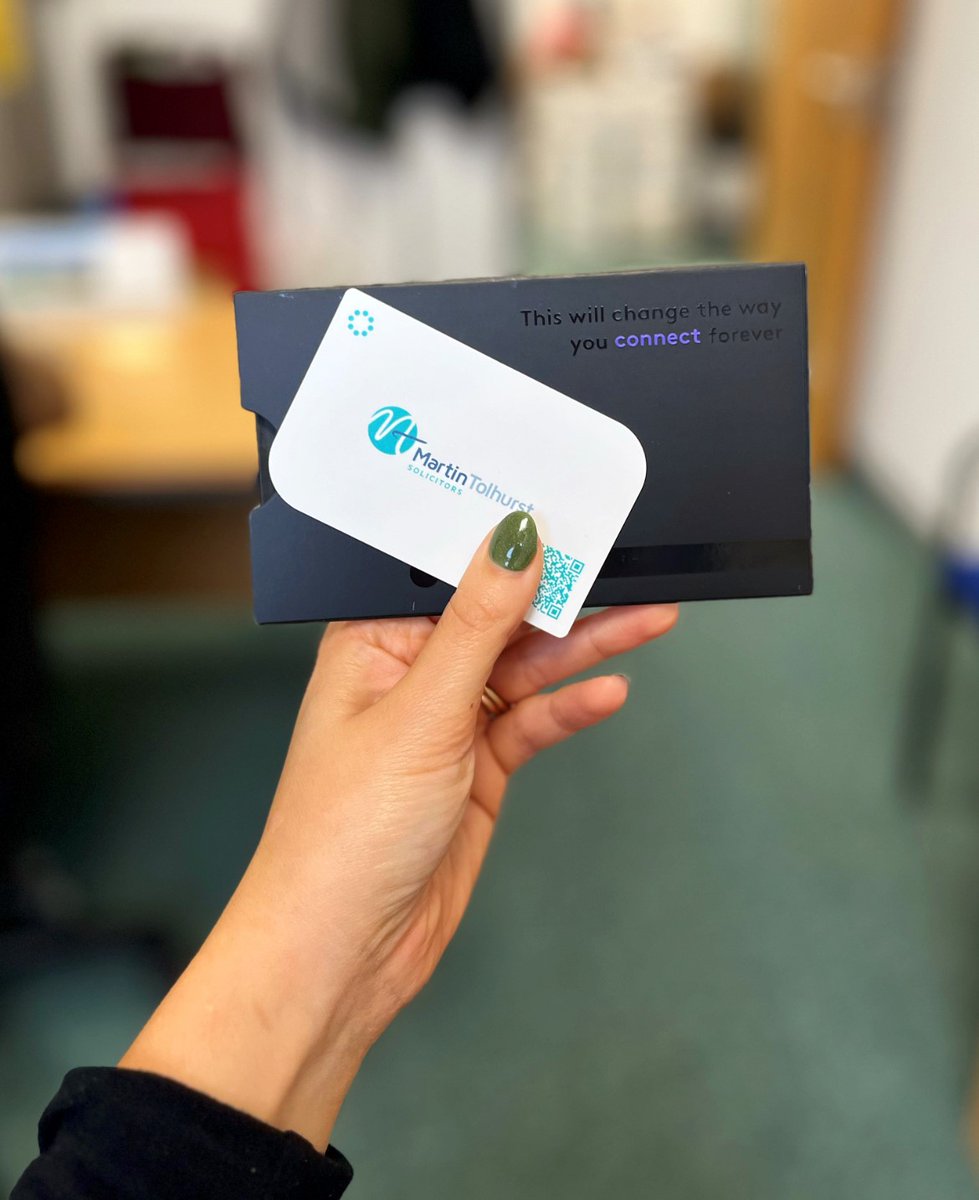 MartinTolhurst1's tweet image. We recently decided to get new #businesscards for our team, and we stumbled upon a fantastic alternative to the traditional cards we've been using for the past 15 years. Our new #digital cards not only help reduce #paperwaste but also contribute to a more #sustainable future!🌍