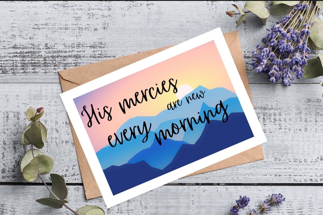 These greeting cards are perfect for any occasion! Send them as thank you cards, birthday cards, get well cards or just because! 

You can pick up a 10 pack (envelopes included) from my online shop today and start sending!

newhearttreasures.com/products/copy-…