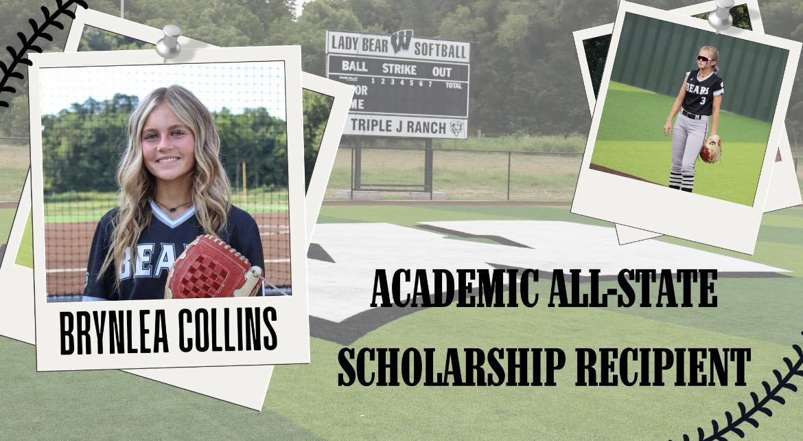 A great way to wrap up my high school softball career! Thank you to everyone who has supported me throughout the years!🖤