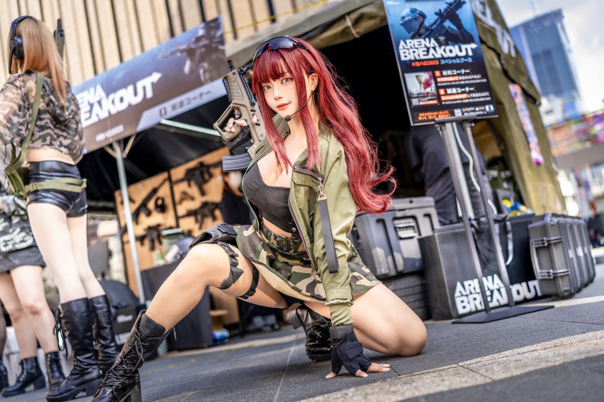 池ハロのアリブレブース！(⁎⁍̴̛ᴗ⁍̴̛⁎)
めっちゃ楽しかった💥✨#ArenaBreakout #アリブレ #アリブレ池ハロ2023 https://t.co/I6DRcg4Sff